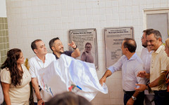 Inauguração do CEI Gardene Mota reuniu autoridades municipais nesta segunda-feira, 5