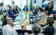  Presidente do TCE, conselheiro Alberto Sevilha comandou reunião com parceiros do projeto TCE de Olho no Futuro - Aliança pela Primeira Infância