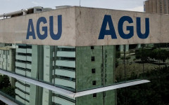 Fachada da AGU, em Brasília