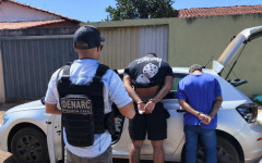 Momento das prisões realizadas pela 1ª Denarc
