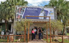 Entrada do Pavilhão da Agricultura Familiar, coordenado pelo Ruraltins, um dos destaques da Agrotins 25 anos 