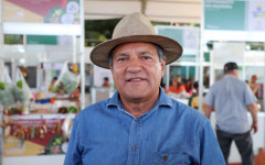 O presidente do Ruraltins, Osires Damaso, destaca a feira como vitrine da transformação no campo 