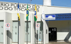 Fachada da sede das Promotorias de Justiça de Araguaína 