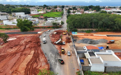 A primeira etapa da maior obra de infraestrutura urbana de Araguaína começa na Via Norte, a partir do Jardim Goiás, cruzando os setores Noroeste, Vila Rosário e Setor Couto Magalhães até a Avenida Castelo Branco, e já está quase 90% concluída