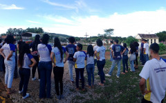 Aula de campo proporcionou visita ao Memorial da Guerrilha do Araguaia, ao cemitério e à pista de pouso, locais históricos ligados ao movimento