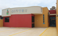 Sede do Sintet em Miracema, onde atua a regional responsável pela ação vitoriosa em favor de professores de Miranorte