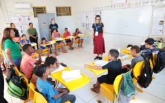 A agenda também incluiu momentos de sugestões para ampliar as aprendizagens e o desenvolvimento das metodologias adotadas nos programas do IAS, que em Araguaína tem 99% ou 100% de aproveitamento