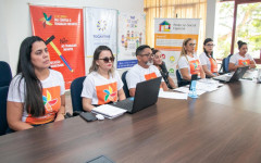 Técnicos da Setas orientam o pessoas e técnicos da Proteção Social Especial dos municípios