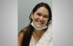 Paloma, mãe da bebê Maitê, agradece aos policiais e os chama de 
