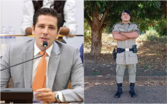 O deputado apresentou Moção de Aplausos ao policial militar Kayo Bruno Costa e Silva, de Palmas