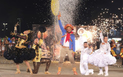 Junina Encanto do Luar como a grande campeã da noite