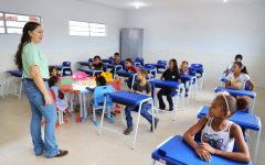 A meta do Município até 2030, é alcançar 80% de crianças alfabetizadas