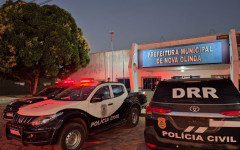 Polícia Civil cumpre mandados na prefeitura de Nova Olinda (TO). 