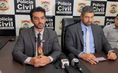 Delegada Adrinao Aguair Carvalho da 2ª DHPP, dá detalhes sobre as investigações de assassinato de empresário 
