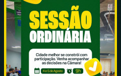 Vereadores retomam sessões ordinárias na Câmara de Araguaína.