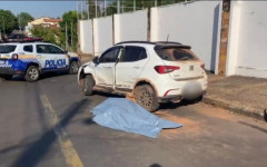 O caso foi registrado na rua Aquiles de Pina, atrás do antigo posto Goiás.