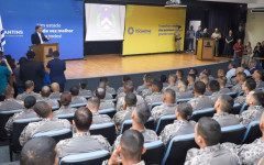 Governador Wanderlei Barbosa participa de formatura de 100 profissionais de Nivelamento da Força Nacional;