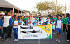 A leitura e o civismo são trabalhados periodicamente em todas as unidades da rede municipal de ensino de Araguaína. Na semana que antecedeu o desfile, as ações foram intensificadas e os alunos prepararam apresentações especiais