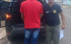  Homem foi preso, após cumprimento a mandado de prisão preventiva 