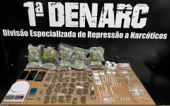 Ação levou a apreensão de drogas em Palmas