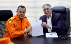 O governadorLaurez Moreira destacou o excelente trabalho realizado pela corporação e que a prorrogação do concurso reforça o compromisso da gestão com o fortalecimento da segurança pública em todo o estado