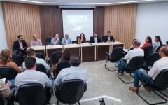 A audiência foi conduzida pela promotora de Justiça Araína CesáreaA audiência foi conduzida pela promotora de Justiça Araína Cesárea