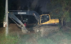 Máquina avaliada em mais de R$ 700 mil reais recuperada durante ação conjuntas das Polícias Civis do Tocantins e de Goiás