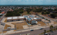 Fachada do Fórum de Paraíso do Tocantins, onde ocorreu o julgamento do caso Ernanes Fernandes.