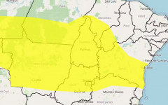 Alerta do Inmet no Tocantins  