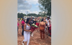 Karol Digital foi recebida por amigos e familiares.