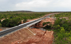 Estrutura possui 74,20 metros de extensão e recebeu investimento superior a R$ 4,3 milhões (Adilvan Nogueira/Governo do Tocantins);