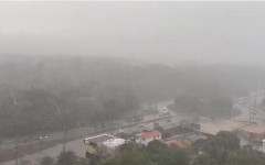 Chuva forte registrada em Palmas 