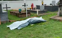 Corpo foi deixado em gramado de cemitério em Tocantinópolis 