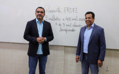  Anúncio foi feito pelo governador Wanderlei Barbosa, durante visita ao Colégio Militar do Estado do Tocantins 