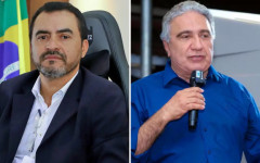 Governador Wanderlei Barbosa e vice Laurez Moreira 