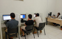 Formato eletrônico de provas permite usuário já sair do exame com o resultado e seguir os próximos passos do processo, agilizando o serviço 