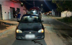 Populares tentaram acordá-lo, mas não obtiveram resposta.