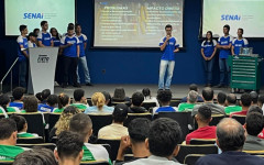 Alunos do SENAI Tocantins conquistam 6º lugar nacional com projeto de Carrinho Inteligente.