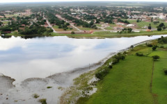 Lagoa da Ema, em Alvorada, foi alvo de captação irregular de água por empresa de engenharia; acordo com o MPTO prevê recuperação da área com plantio de 500 mudas 