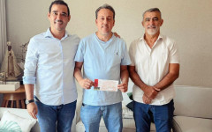 Deputado estadual Dr Danilo Alencar assinou ficha de filiação ao MDB em encontro com lideranças do partido