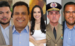 Governador Wanderlei Barbosa durante evento com pré-candidatos do Republicanos; parte dos secretários deixou pastas para disputar eleições em outubro.