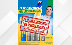 Tribunal Regional Eleitoral do Tocantins (TRE-TO) determinou suspensão de pesquisas do Instituto Exata por irregularidades na metodologia