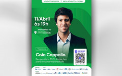 O grande destaque do evento será a palestra magna do comentarista econômico e político Caio Coppolla