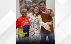 Ex-senadora Kátia Abreu durante anúncio de filiação ao PT, em vídeo publicado nas redes sociais