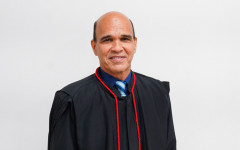 Procurador de Justiça José Demóstenes de Abreu durante cerimônia de anúncio como novo subprocurador-geral do MPTO 