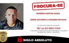  Polícia Civil procura por foragido por estupro em Miracema