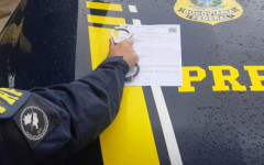  Condutor de 39 anos foi preso por mandado de prisão por débito de pensão alimentícia 