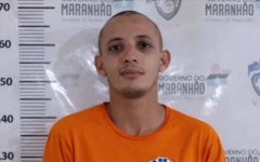 Renan Barros fugiu na noite de Natal do presídio em Cariri do Tocantins, no sul do estado. 