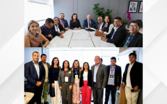 Senadora Professora Dorinha durante encontro com vereadores tocantinenses na Marcha dos Gestores e Legislativos Municipais, em Brasília 