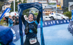 Ultramaratonista Daniela Alencar durante competição Backyard Ultra, onde superou sua própria marca e foi uma das finalistas